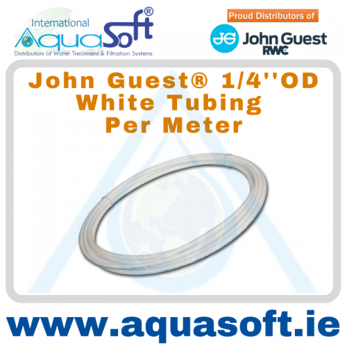 John Guest® 1/4'' White Tubing Per Metre